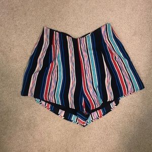 High waisted shorts